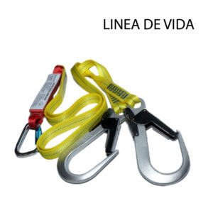 LINEA DE VIDA  CON GANCHOS