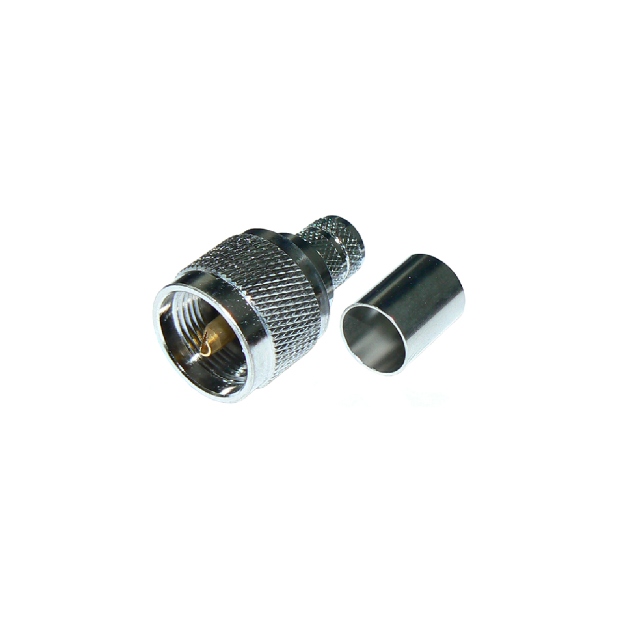 UHF male connector for RG213